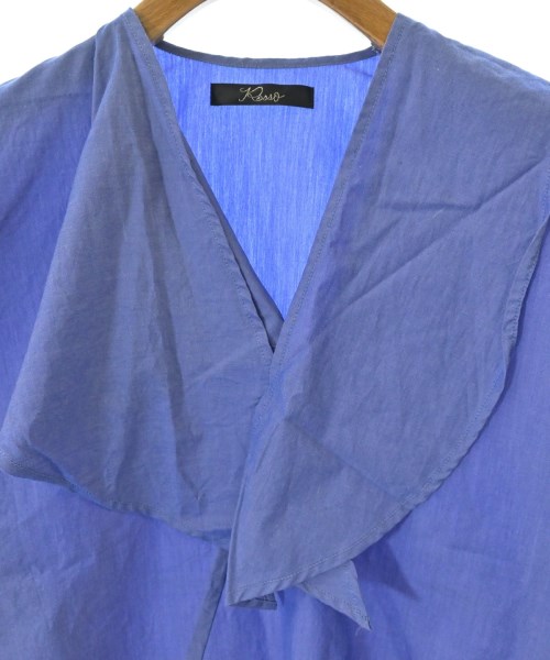 ROSSO（ロッソ）ブラウス 青 サイズ:F レディース/2200634390098