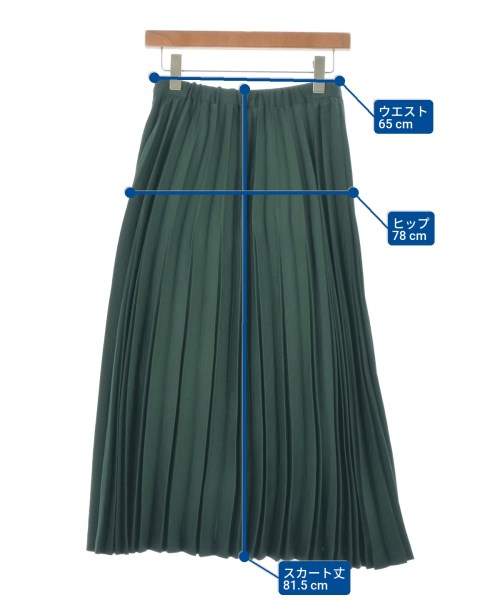 ROSSO（ロッソ）ロング・マキシ丈スカート 緑 サイズ:38(M位) レディース/2200632668113