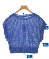 ROSSO（ロッソ）ベスト 青 サイズ:F レディース/2200636983441