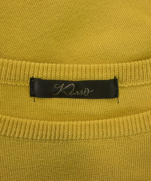 ROSSO（ロッソ）ニット・セーター 黄 サイズ:F レディース/2200626609078