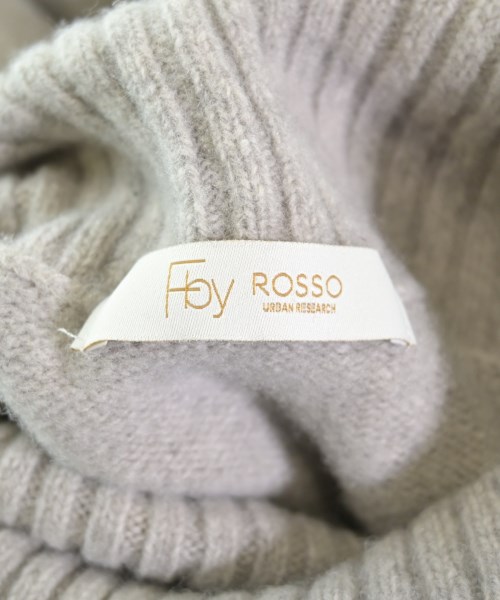 ROSSO（ロッソ）ニット・セーター グレー サイズ:F レディース/2200631854012