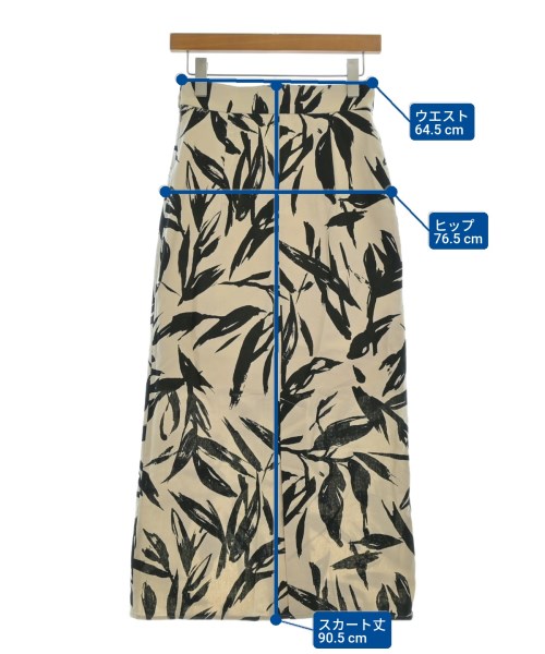 ROSSO（ロッソ）ロング・マキシ丈スカート ベージュ サイズ:36(S位) レディース/2200626878092