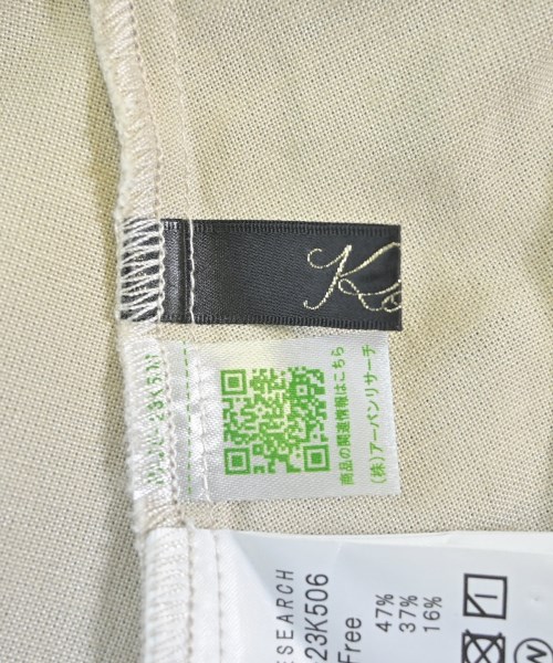 ROSSO（ロッソ）ブラウス ベージュ サイズ:F レディース/2200636906136