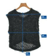 ROSSO（ロッソ）ベスト/ノースリーブ 黒 サイズ:F レディース/2200644772082