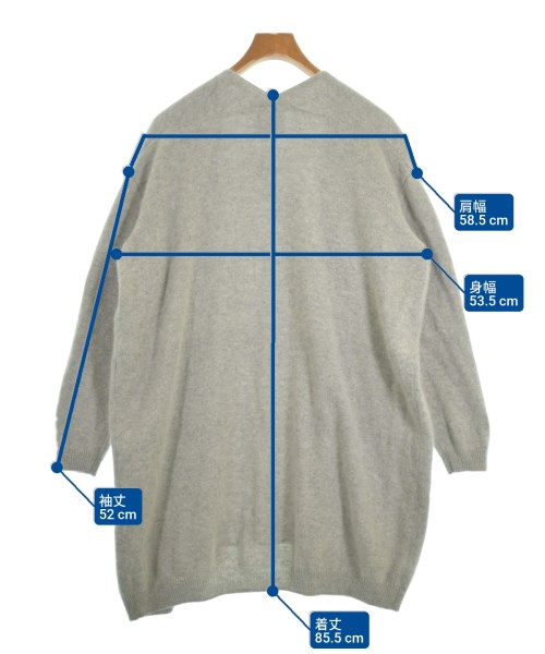 ROSSO（ロッソ）カーディガン グレー サイズ:F レディース/2200608672090