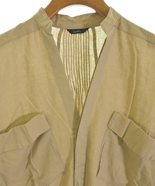 ROSSO（ロッソ）シャツワンピース ベージュ サイズ:F レディース/2200615655178