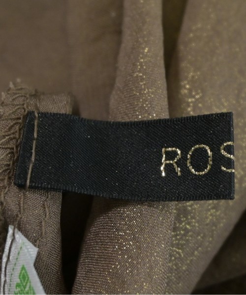 ROSSO（ロッソ）ブラウス 茶 サイズ:F レディース/2200617318033