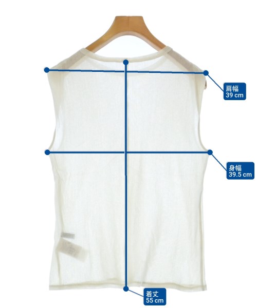 ROSSO（ロッソ）ノースリーブ 白 サイズ:F レディース/2200628389091