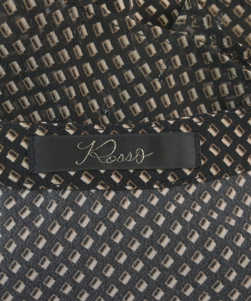 ROSSO（ロッソ）ワンピース 黒 サイズ:F レディース/2200607288025