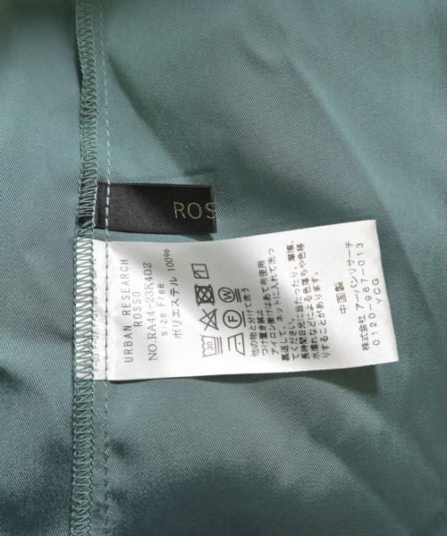 ROSSO（ロッソ）ブラウス 緑 サイズ:F レディース/2200616146088