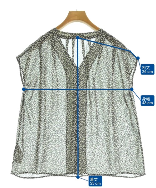 ROSSO（ロッソ）ブラウス 黒 サイズ:F レディース/2200609527078