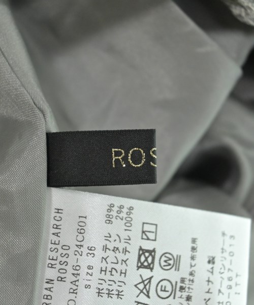 ROSSO（ロッソ）スラックス グレー サイズ:36(S位) レディース/2200612168015