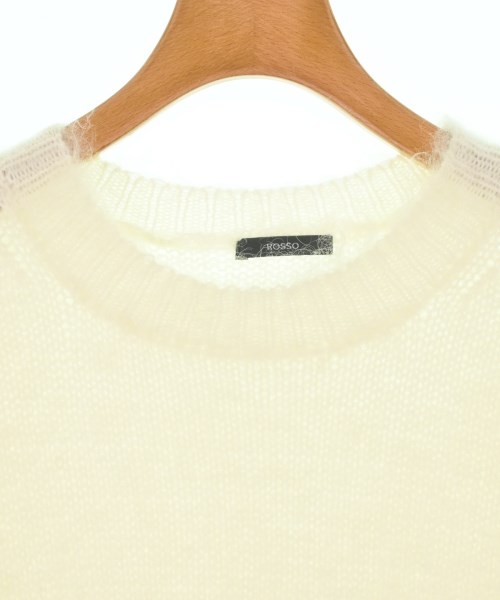 ROSSO（ロッソ）ニット・セーター 白 サイズ:F レディース/2200668646017