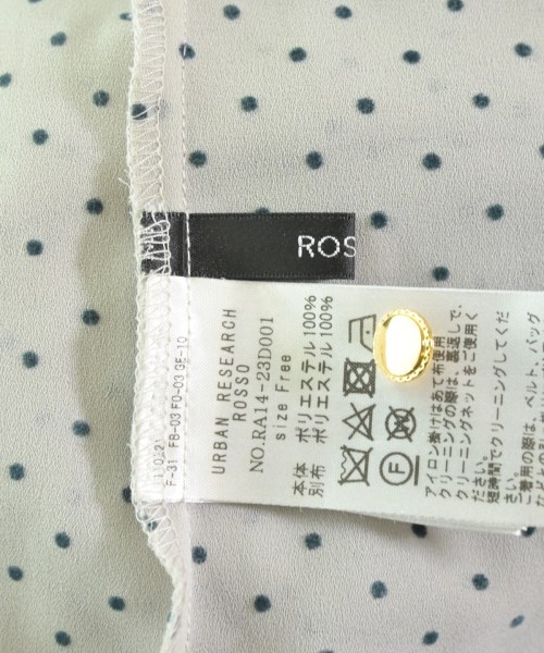 ROSSO（ロッソ）ブラウス グレー サイズ:F レディース/2200673478023