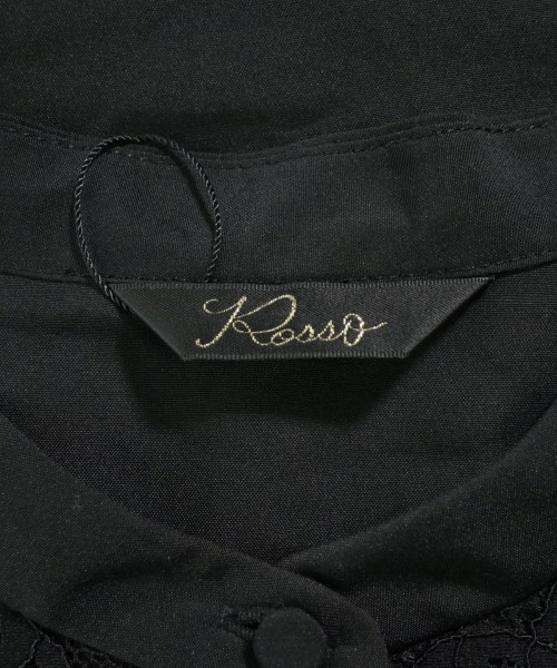 ROSSO（ロッソ）ブラウス 黒 サイズ:F レディース/2200671353049