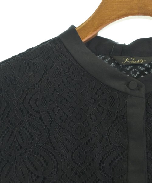 ROSSO（ロッソ）ブラウス 黒 サイズ:F レディース/2200671353049