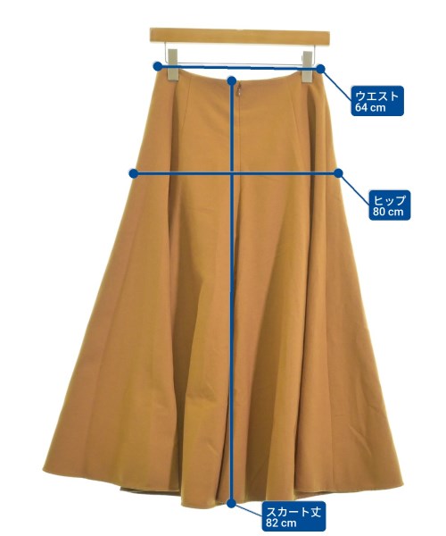 ROSSO（ロッソ）ロング・マキシ丈スカート 黄 サイズ:38(M位) レディース/2200673882172