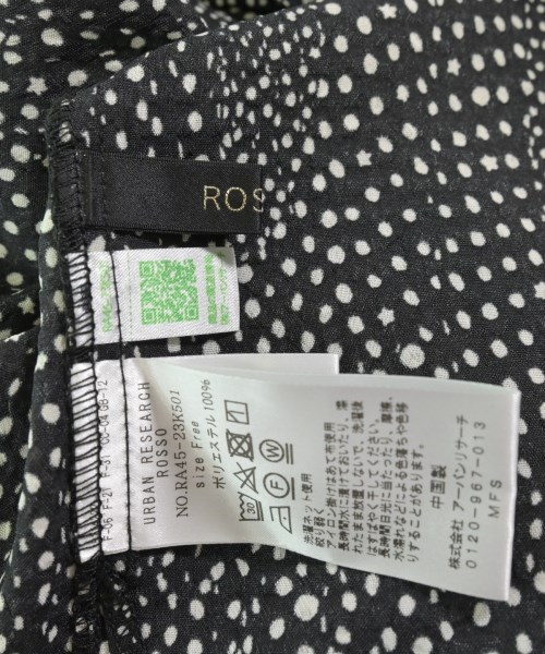 ROSSO（ロッソ）ブラウス 黒 サイズ:F レディース/2200675891141