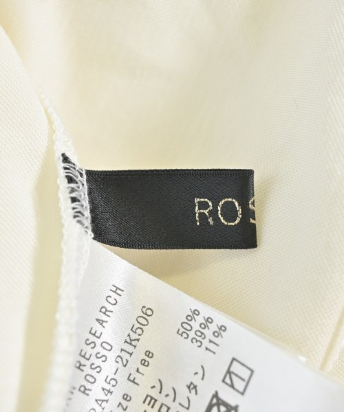 ROSSO（ロッソ）Tシャツ・カットソー 白 サイズ:F レディース/2200698263062