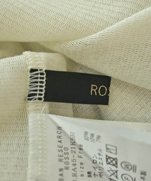 ROSSO（ロッソ）ニット・セーター 白 サイズ:F レディース/2200701288075