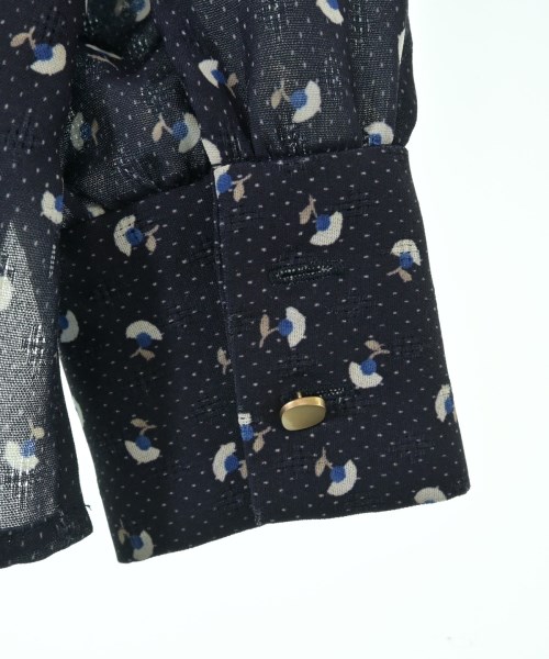 ROSSO（ロッソ）ブラウス 紺 サイズ:F レディース/2200647689066