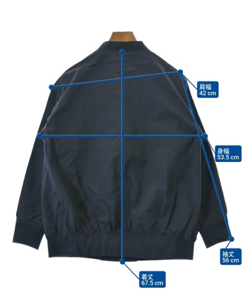 ROSSO（ロッソ）ミリタリーブルゾン 紺 サイズ:F レディース/2200648944041