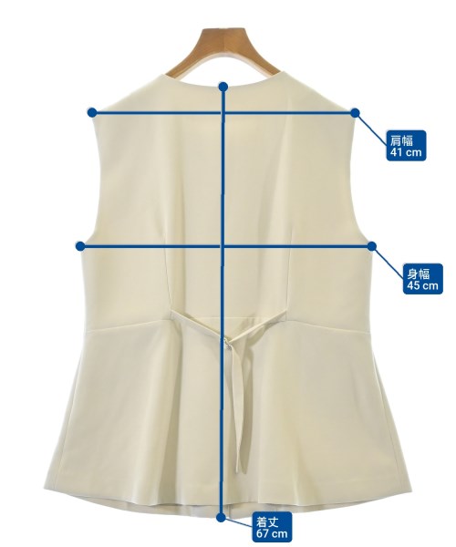 ROSSO（ロッソ）ベスト ベージュ サイズ:36(S位) レディース/2200656171163