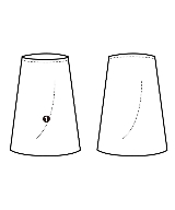 ROSSO（ロッソ）ロング・マキシ丈スカート 茶 サイズ:38(M位) レディース/2200652532043