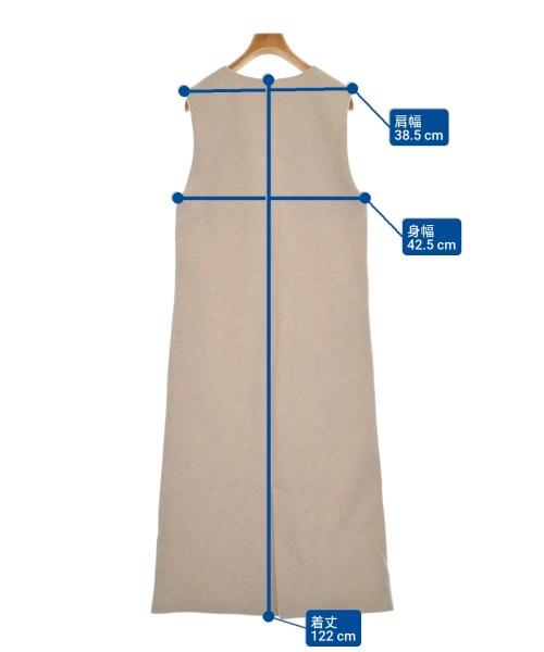 ROSSO（ロッソ）ワンピース ベージュ サイズ:38(M位) レディース/2200657227012