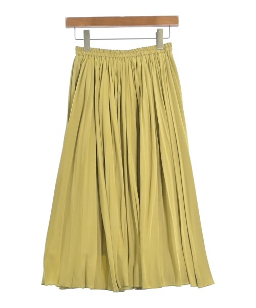 ROSSO(ロッソ)ロング・マキシ丈スカート 黄 サイズ:F/2200657993023