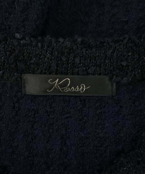 ROSSO（ロッソ）カーディガン 紺 サイズ:F レディース/2200713366020