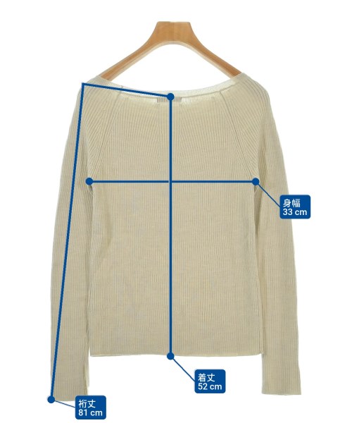 ROSSO（ロッソ）ニット・セーター ベージュ サイズ:F レディース/2200635965035