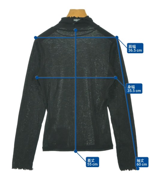 ROSSO（ロッソ）Tシャツ・カットソー 黒 サイズ:F レディース/2200613113083