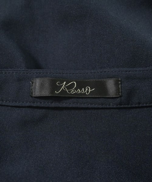 ROSSO（ロッソ）シャツワンピース 紺 サイズ:F レディース/2200639025049