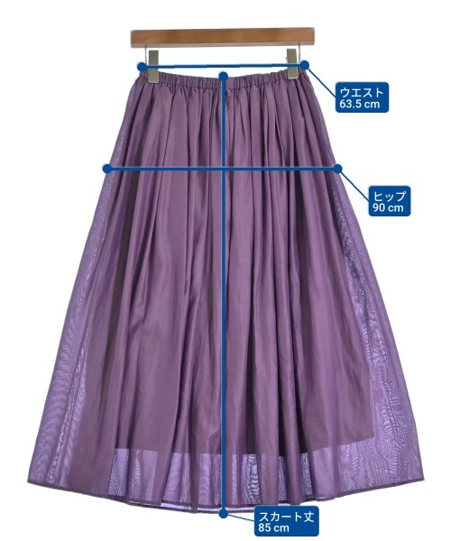 ROSSO（ロッソ）ロング・マキシ丈スカート 紫 サイズ:F レディース/2200643416079