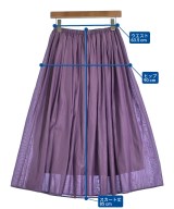 ROSSO（ロッソ）ロング・マキシ丈スカート 紫 サイズ:F レディース/2200643416079