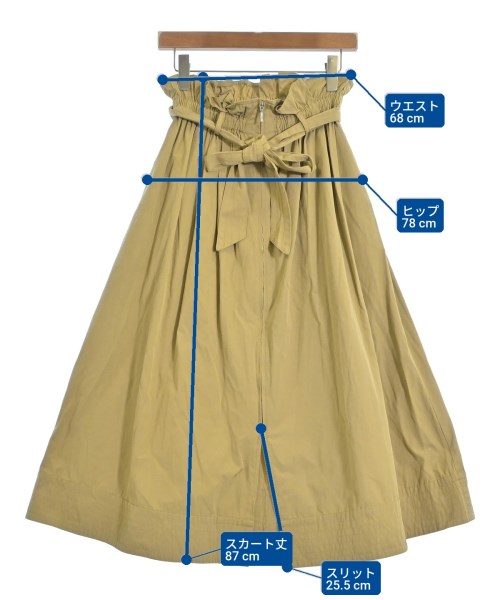 ROSSO（ロッソ）ロング・マキシ丈スカート ベージュ サイズ:F レディース/2200642498045