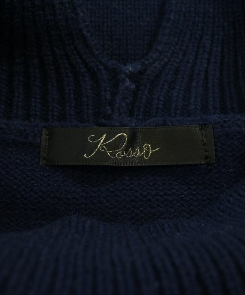 ROSSO（ロッソ）ニット・セーター 紺 サイズ:F レディース/2200642140050