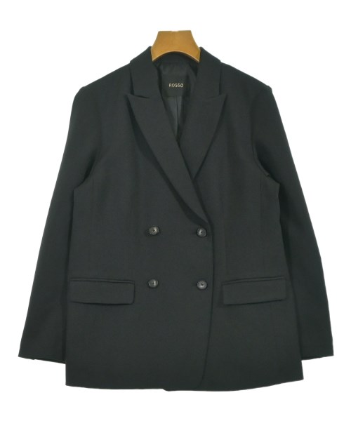 ROSSO(ロッソ)ジャケット 黒 サイズ:38(M位)/2200648370017