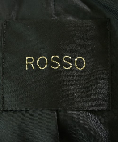 ROSSO（ロッソ）ジャケット 黒 サイズ:38(M位) レディース/2200648370017