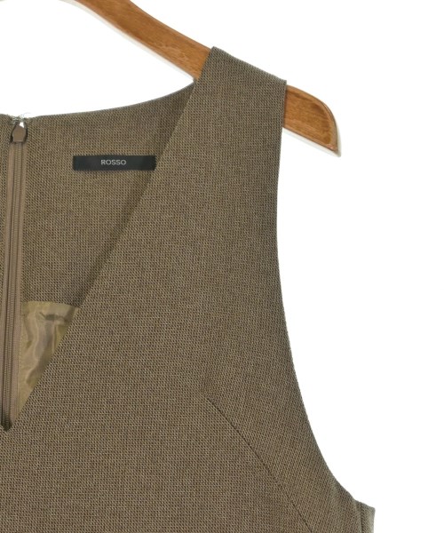ROSSO（ロッソ）ワンピース 茶 サイズ:38(M位) レディース/2200645013054