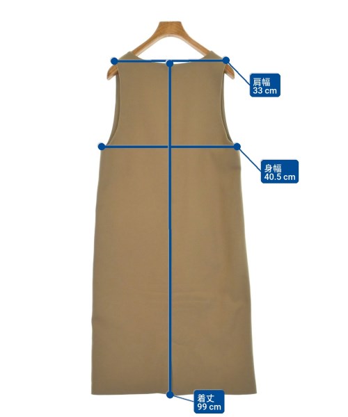 ROSSO（ロッソ）ワンピース ベージュ サイズ:38(M位) レディース/2200645013061