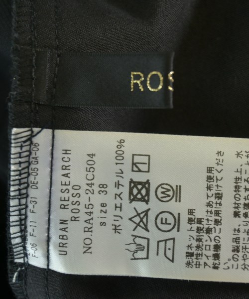 ROSSO（ロッソ）その他 黒 サイズ:38(M位) レディース/2200649920112
