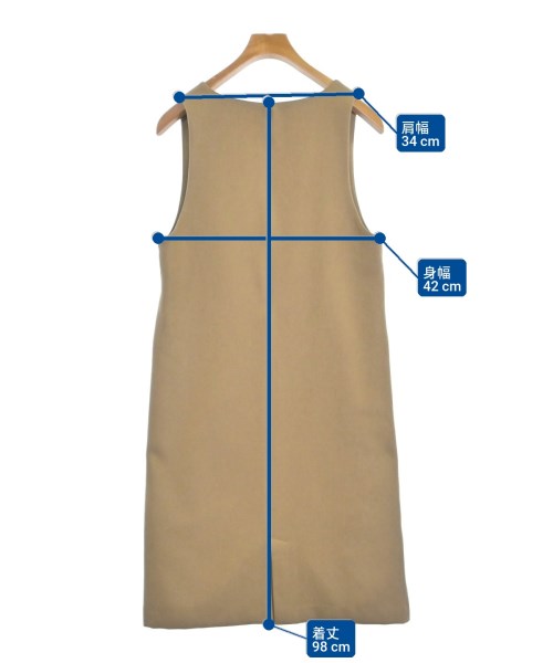 ROSSO（ロッソ）ワンピース ベージュ サイズ:36(S位) レディース/2200659646064