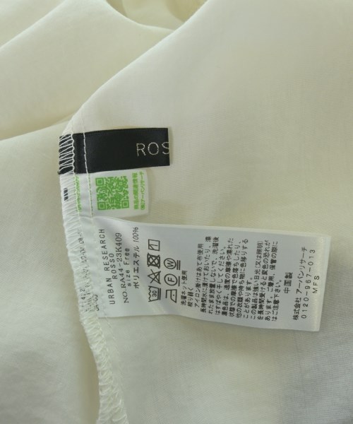 ROSSO（ロッソ）カジュアルシャツ 白 サイズ:F レディース/2200660944050