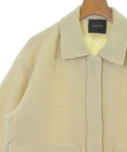 ROSSO（ロッソ）ブルゾン 白 サイズ:F レディース/2200664101015