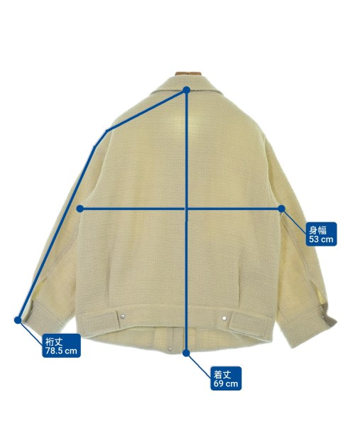 ROSSO（ロッソ）ブルゾン 白 サイズ:F レディース/2200664101015