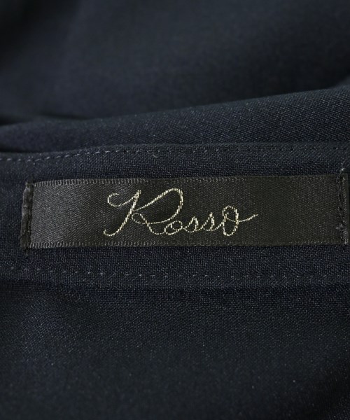 ROSSO（ロッソ）シャツワンピース 紺 サイズ:F レディース/2200665855085