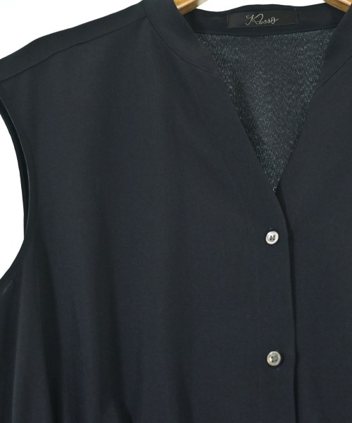 ROSSO（ロッソ）シャツワンピース 紺 サイズ:F レディース/2200665855085