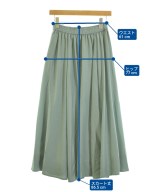 ROSSO（ロッソ）ロング・マキシ丈スカート 緑 サイズ:F レディース/2200659782175